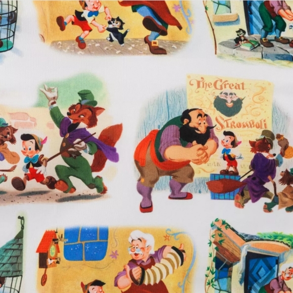 Pinocchio Loungefly Mini Backpack Disney 100 limited edition - Picture 5 of 6